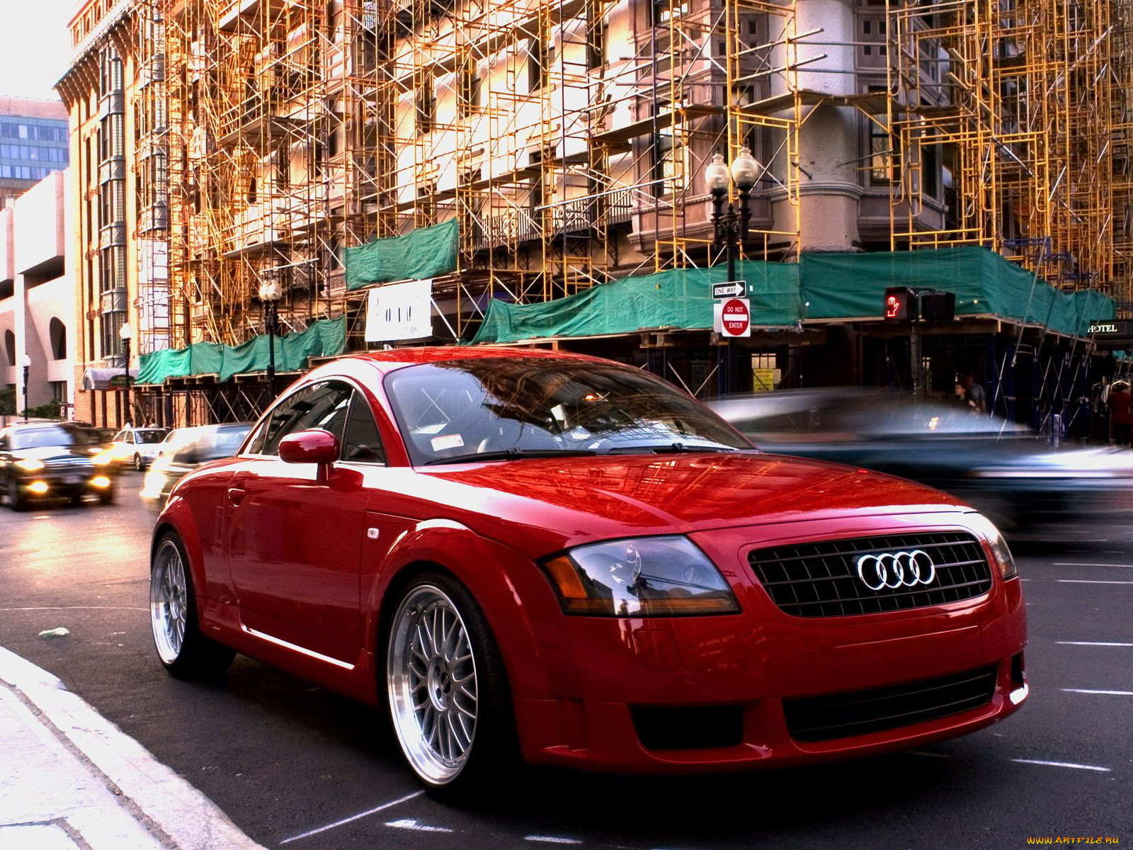 audi, tt, quattro, coupe, 